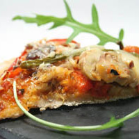 Recette de la pizza aux poivrons et sardines
