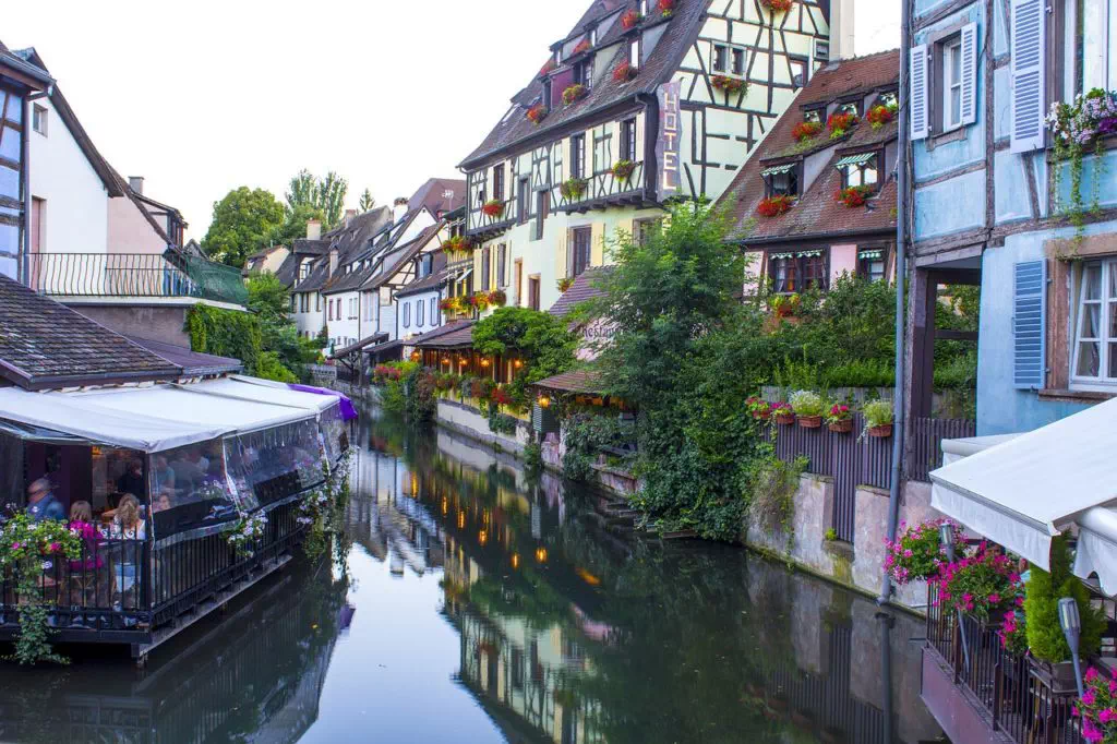 La ville de Colmar dans le Haut-Rhin