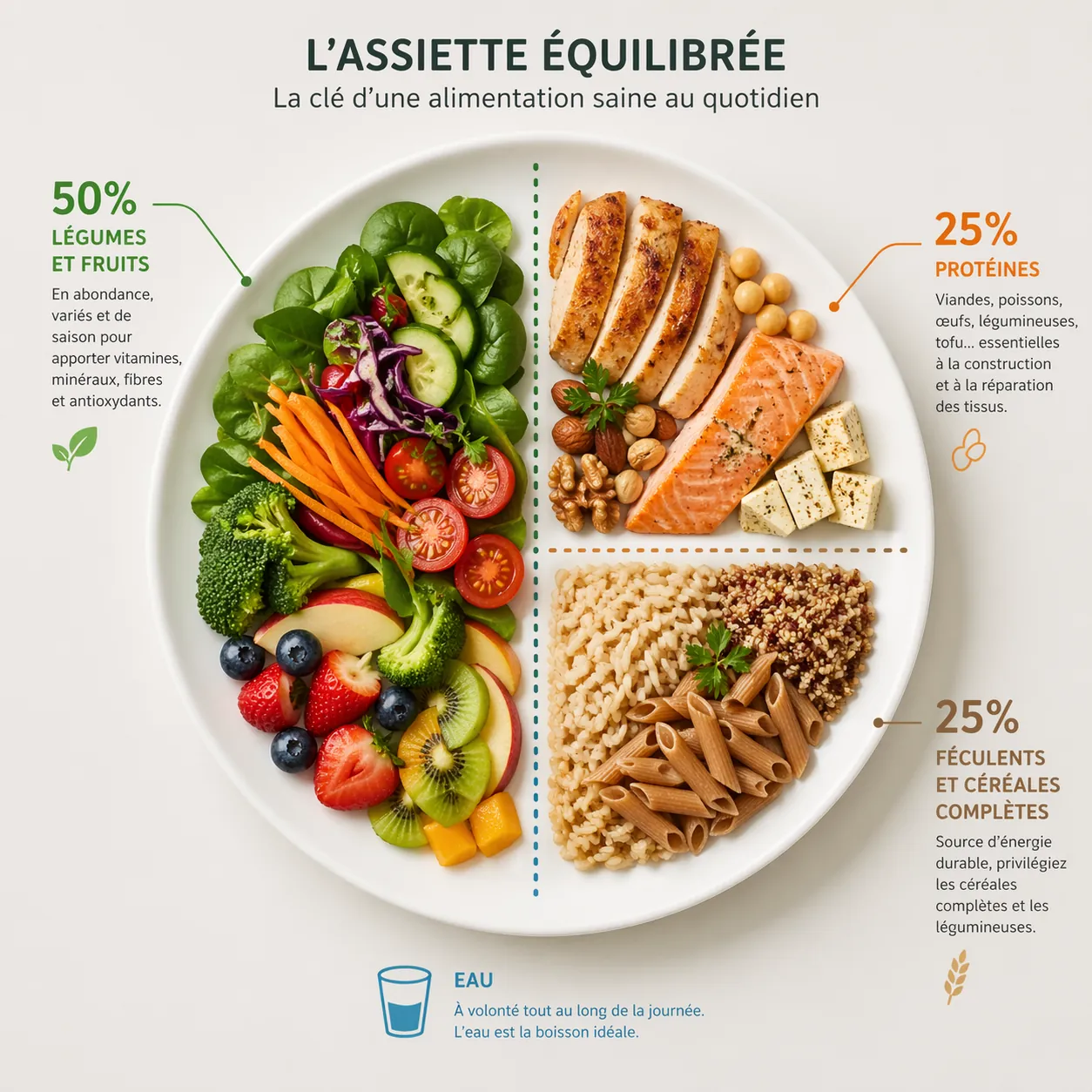 exemple de nutrition recommandée