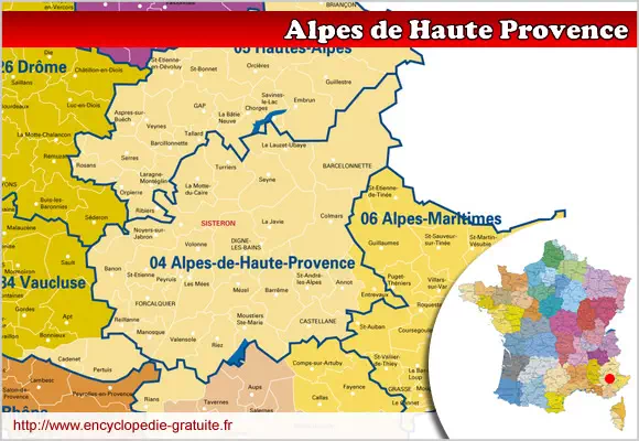 Carte du département