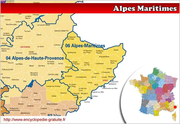 carte du département