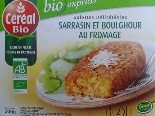 Packaging des galettes Cereal bio