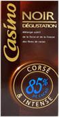 Chocolat noir 85 % Casino