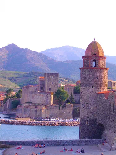 Ville de Collioure dans les Pyrénées-Orientales