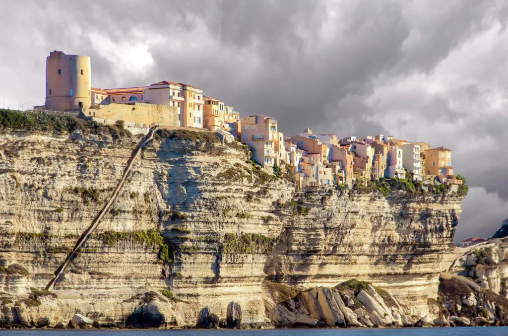 Les falaises de Bonifacio, un joyau du département