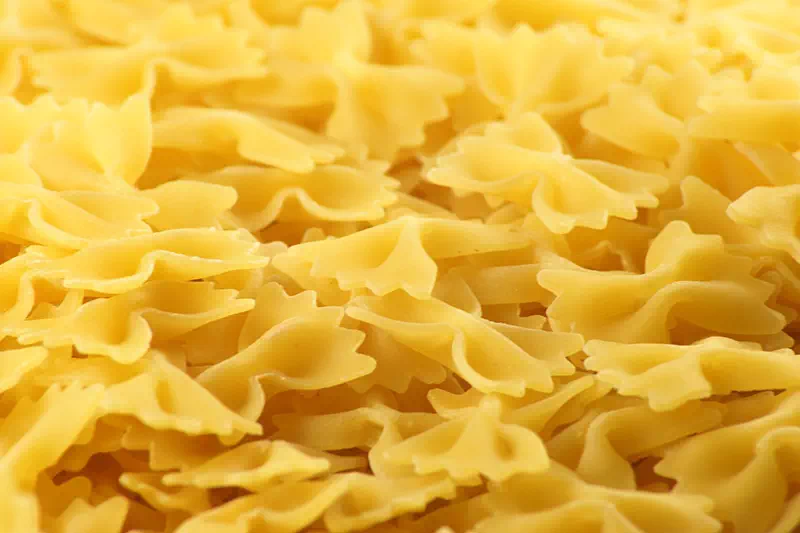 Recette de farfalle au poivrons et chorizo