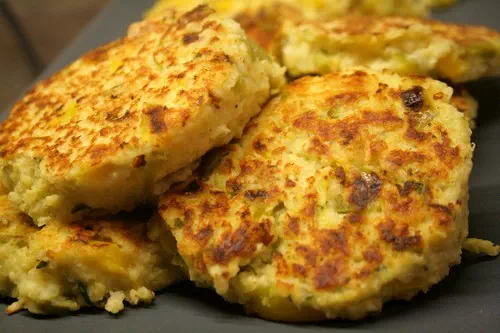 Galettes au millet et poivron 