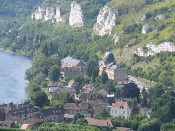 Village de giverny dans l'Eure