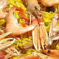 paella aux fruits de mer