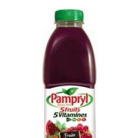 Le jus de fruit rouge de chez Pampryl 