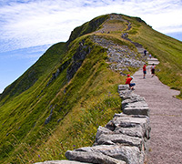 Le puy Mary dans les monts du Cantal