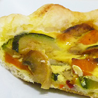 Image de la quiche que nous avons réalisé selon la recette