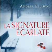 Couverture du roman <La signature écarlate>