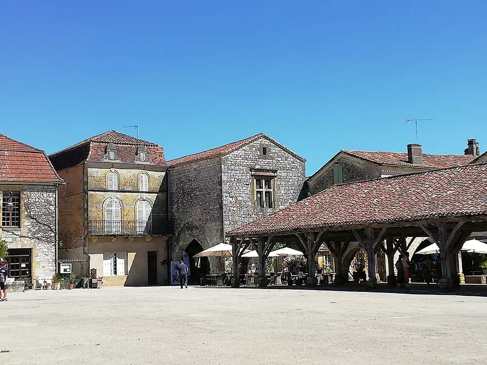 Bastide de Montpazier en Dordogne