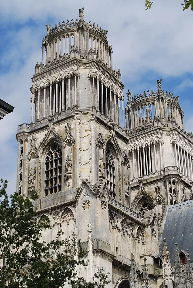 La cathédrale d'Orléans dans le Loiret
