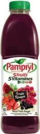 Le jus de fruit rouge de chez Pampryl 