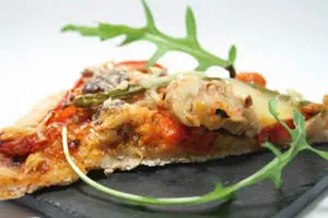 Recette de la pizza aux poivrons et sardines