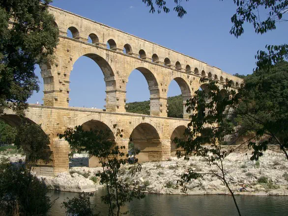 Le célèbre Pont du Gard