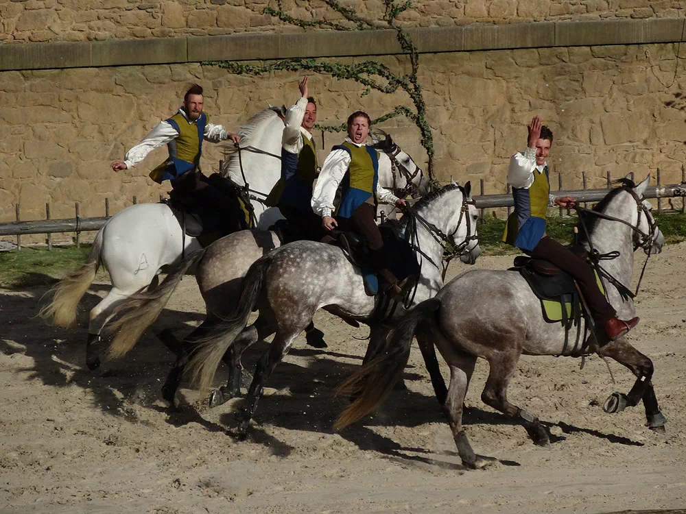 le parc du Puy du Fou dans le département de la Vendée