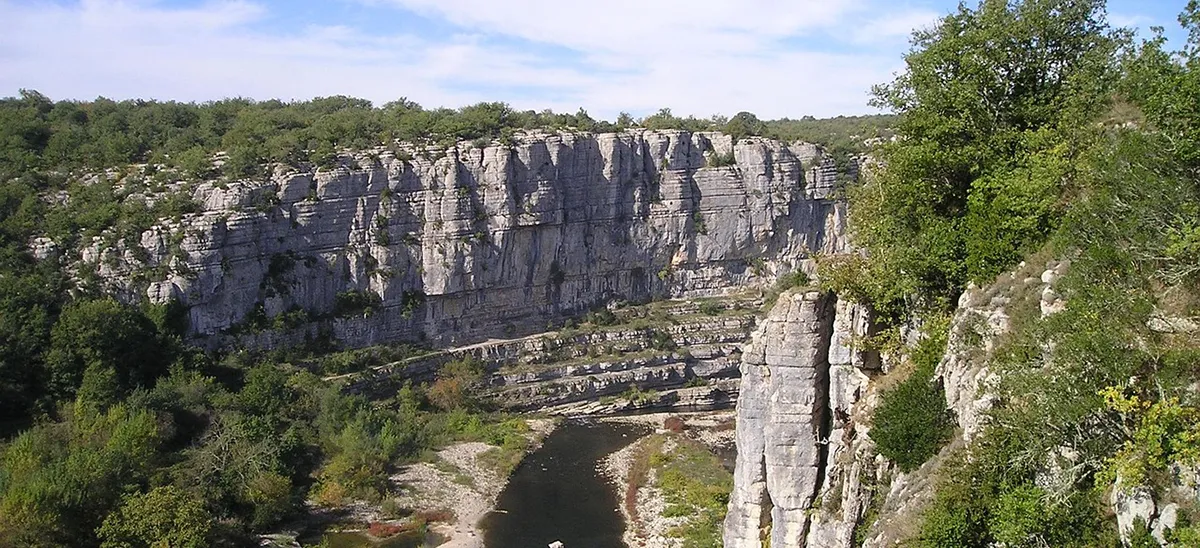 La rivière Ardèche et son Canyon