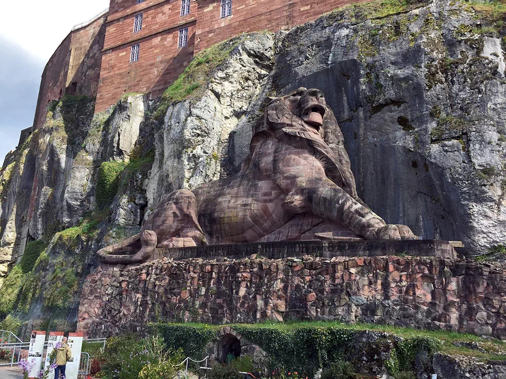 Le lion du Territoire de Belfort